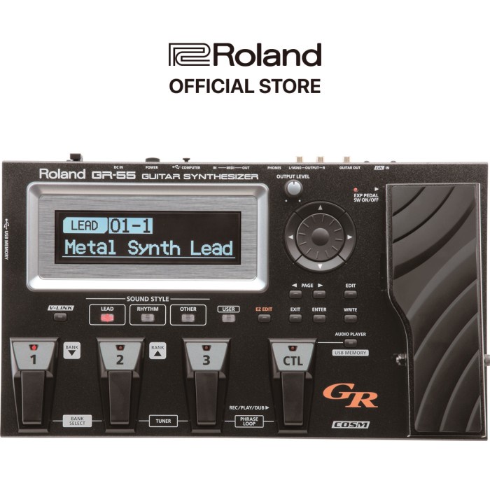 Efect Roland Gr-55 Guitar Synthesizer