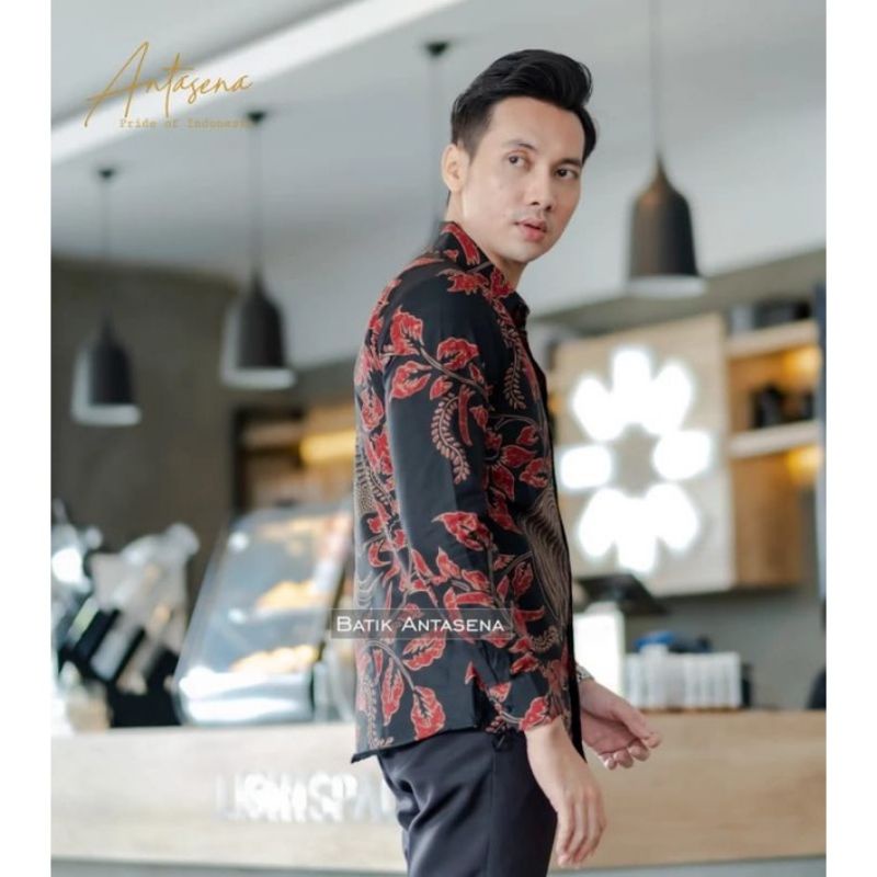 Kemeja Batik Pria Lapis Full Furing Bahan Katun Halus Primisima / Kemeja Batik Pria Slimfit Lapis Full Furing