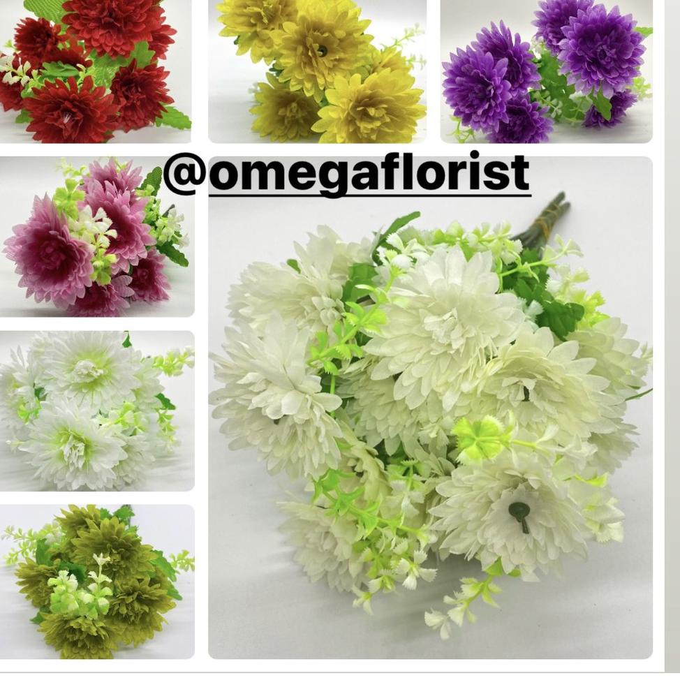 ㅥ BUNGA SERUNI MINI X 7 ARTIFICIAL Bunga Artificial/Bunga Plastik/Bunga Dekorasi/Dekorasi Pernikahan