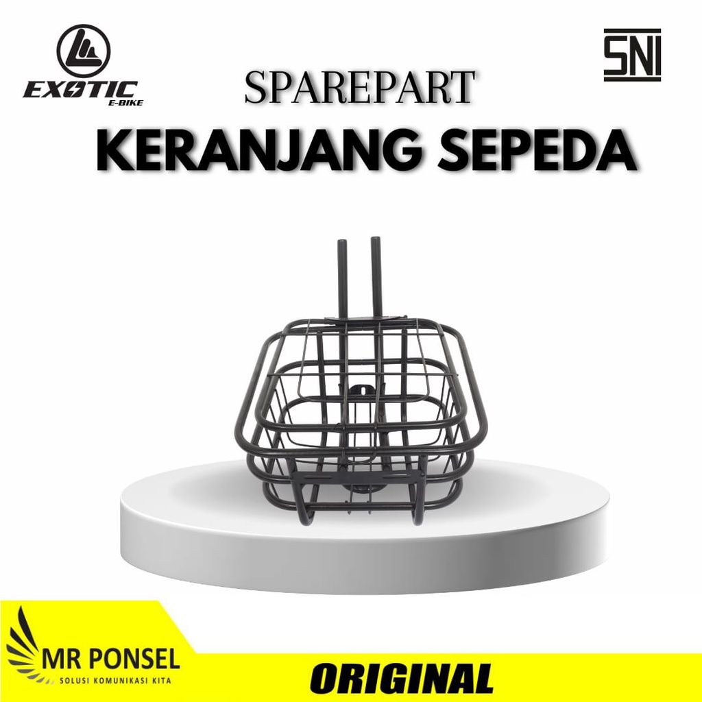 Pacific Exotic Keranjang Sepeda Listrik