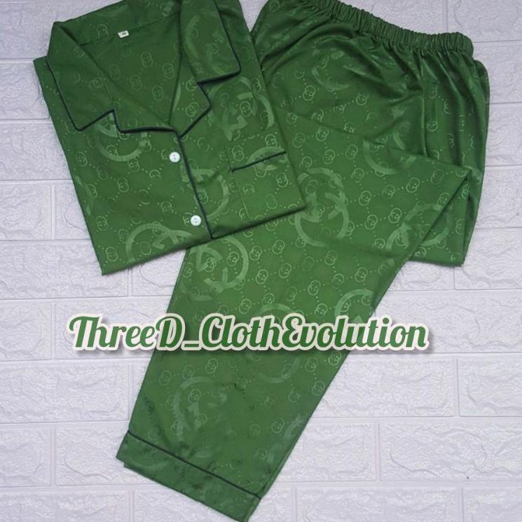 Harga Termuraah Piyama Gucci/Polos Pria/Wanita Remaja-Dewasa-Jumbo Promo Murah Setelan CP, PP Bahan 