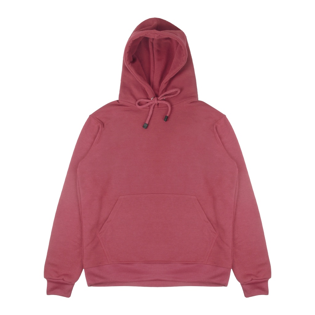 Buffback Sweater Hoodie Polos - Dusty Pink