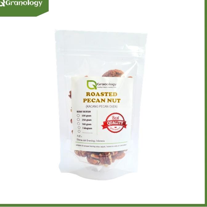 

Terlaku.! Kacang Pecan Oven / Roasted Pecan Nut (100 gram) by Granology 8HJ