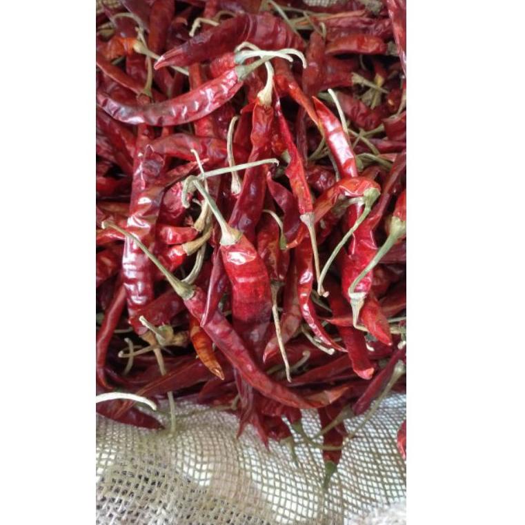 

[PRODUK VHQYA] Cabe TEJA Merah Kering 1kilogram Dijamin Pedas Dan Fresh BN0