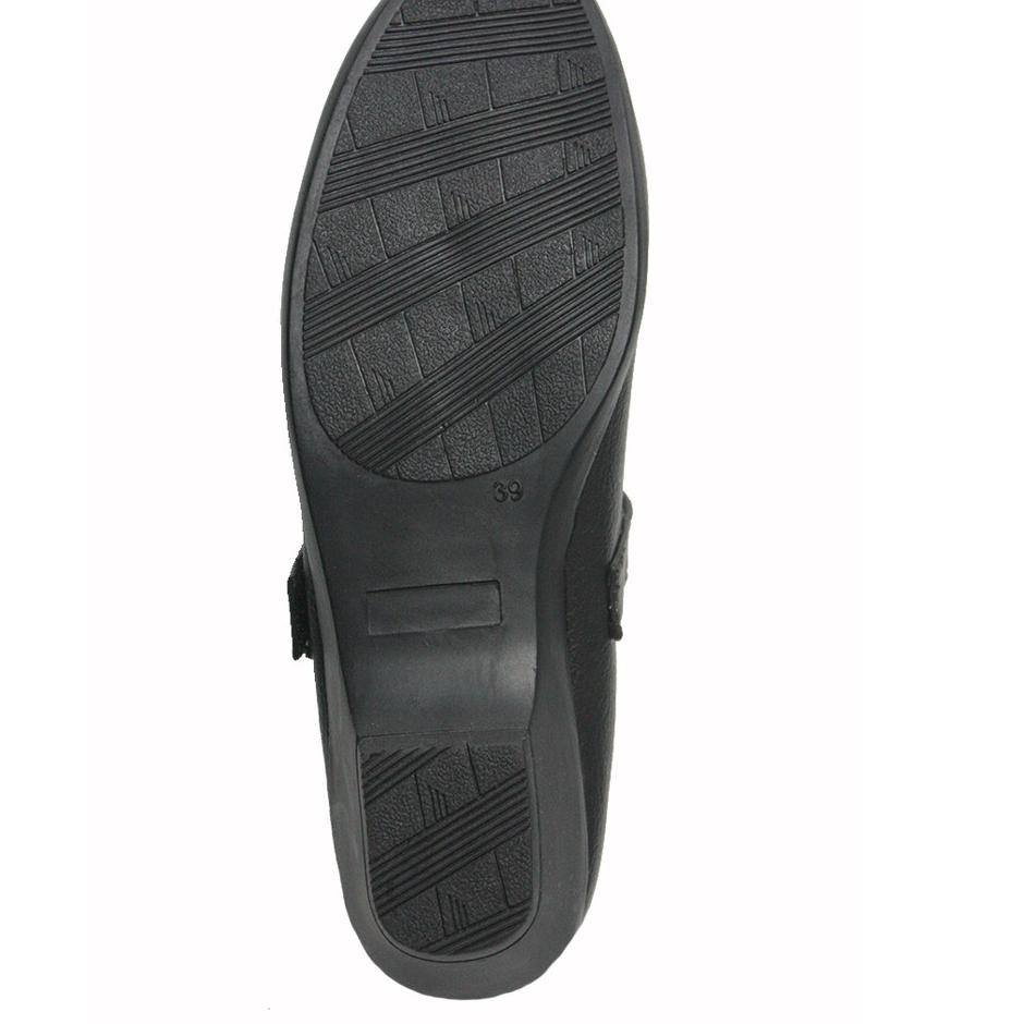 Terpercaya Dr. Kevin Sepatu Pantofel Wanita Women Dress & Bussiness Formal Shoes 531-016 - Hitam & M