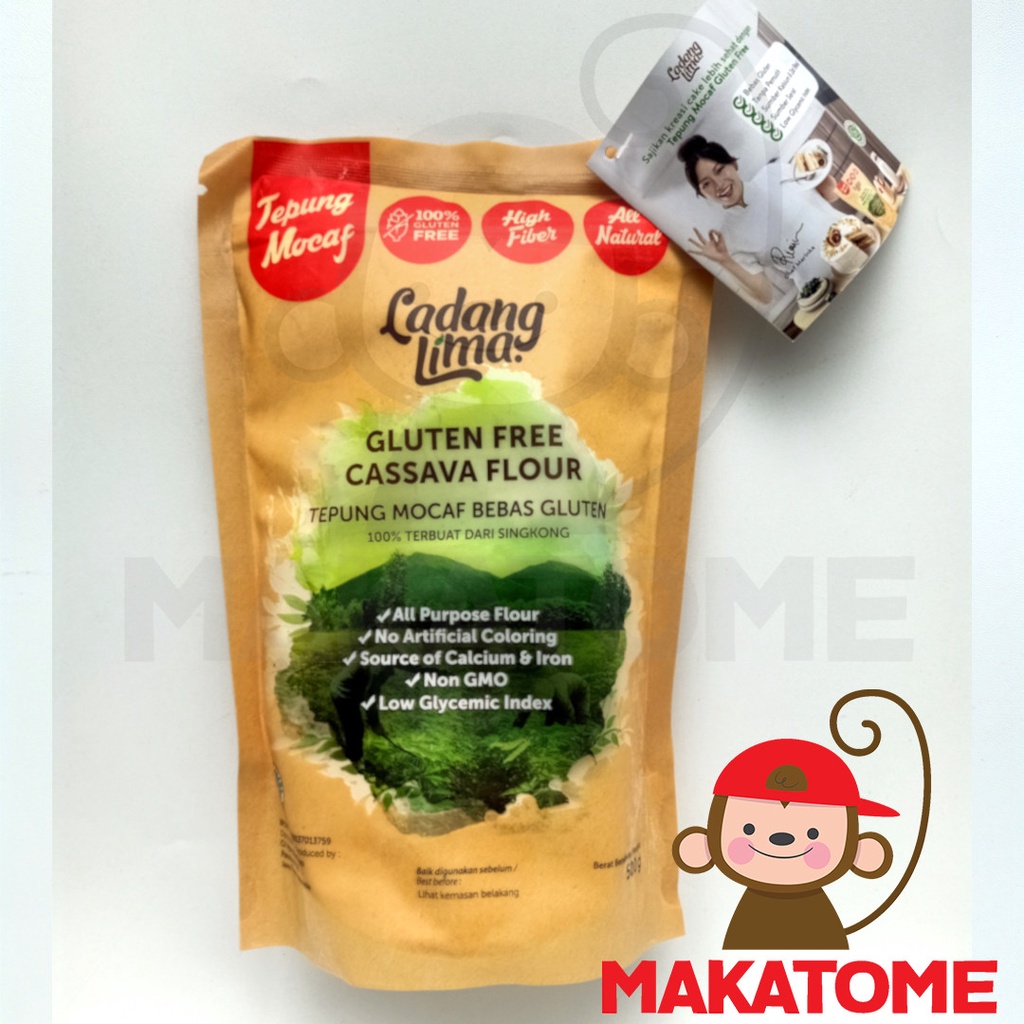 

Tepung Ladang Lima 500gr mocaf cassava singkong 500 gr gluten free