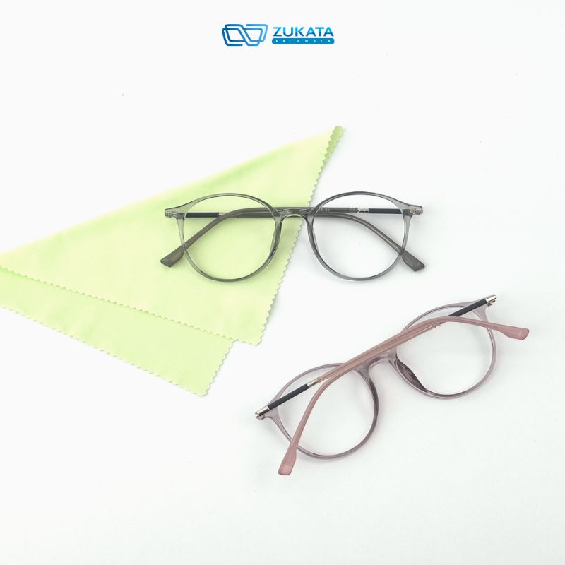 Frame Kacamata Bulat Wanita Arata 8151
