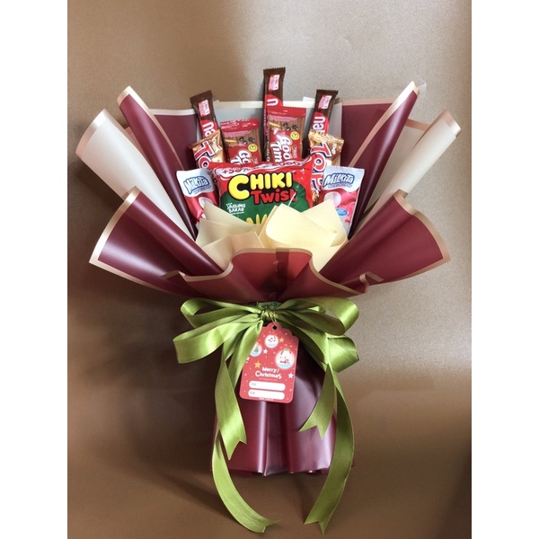 

BOUQUET SNACK HAMPERS SNACK JAJAN HADIAH