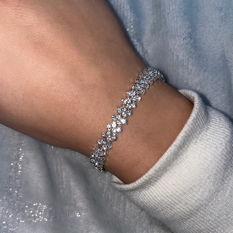 Aksesoris Pantai Gelang Kaki Kristal Lozenge Untuk Wanita India Grosir Bohemian Vintage