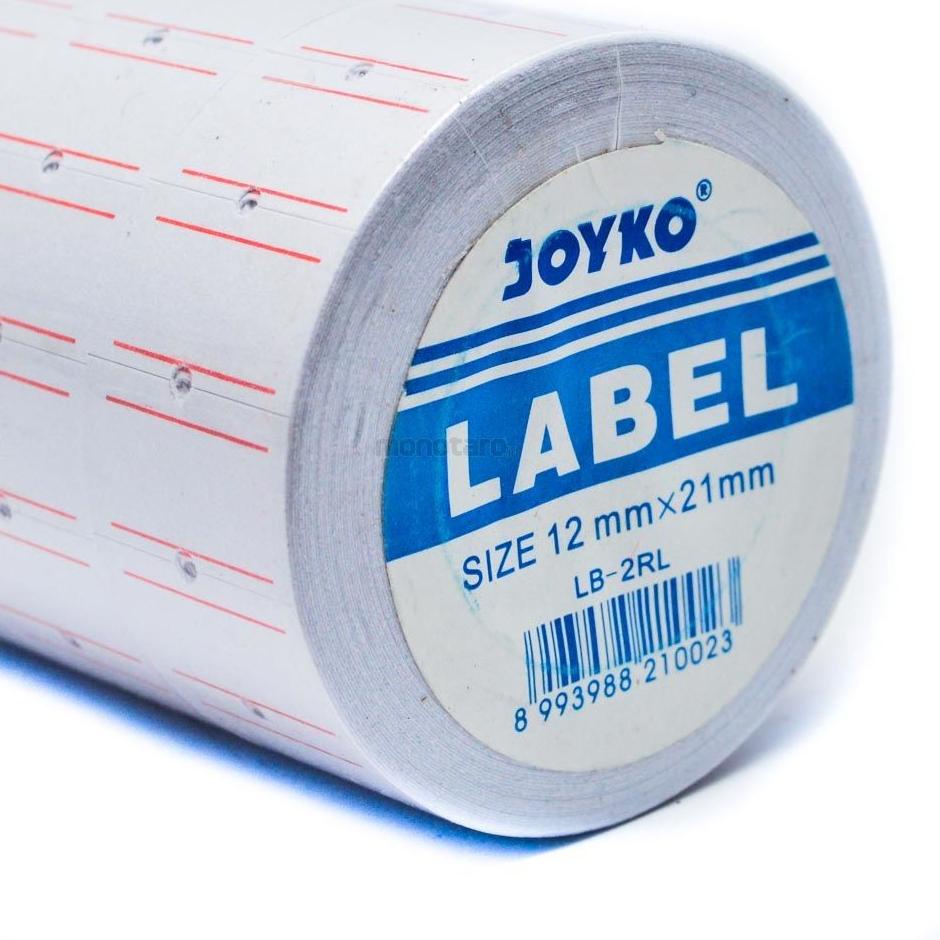 

[PRODUK HMHU0] COD JOYKO Lebel gun/tembak Kertas stiker Isi ulang/refil Label Harga 8 Digits 1 Baris 8R7