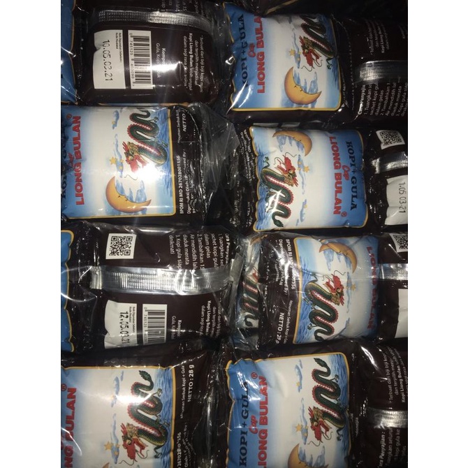 

[BISA COD] kopi liong bulan plus gula(20pcs)