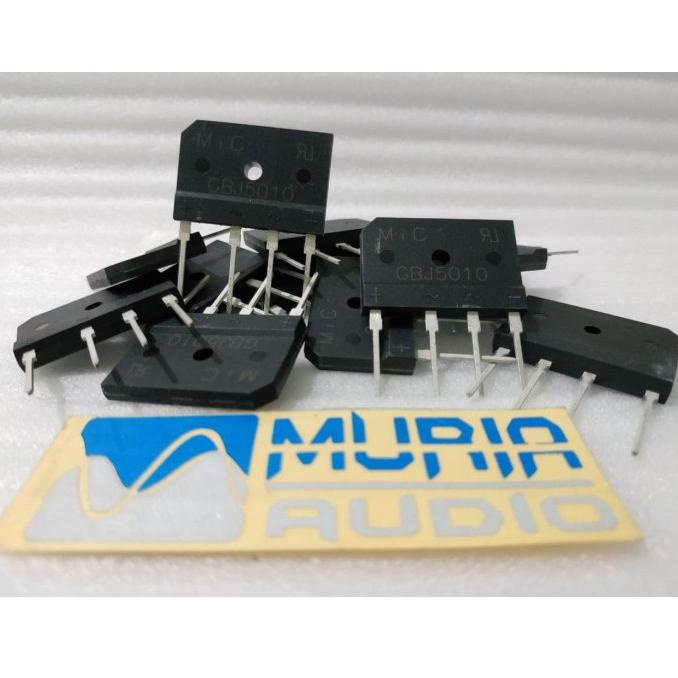 ㍐ DIODE BRIDGE 50A GBJ5010 ORIGINAL / DIODA SISIR 50 AMPERE 1000V ㊣