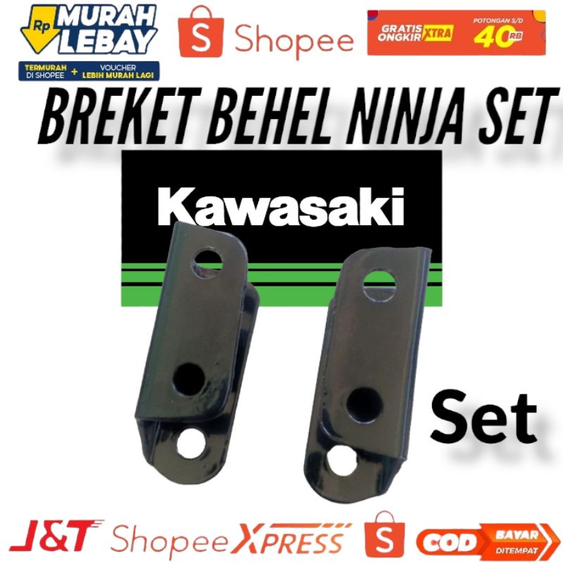 Breket behel begel NINJA R, RR, SS sepasang