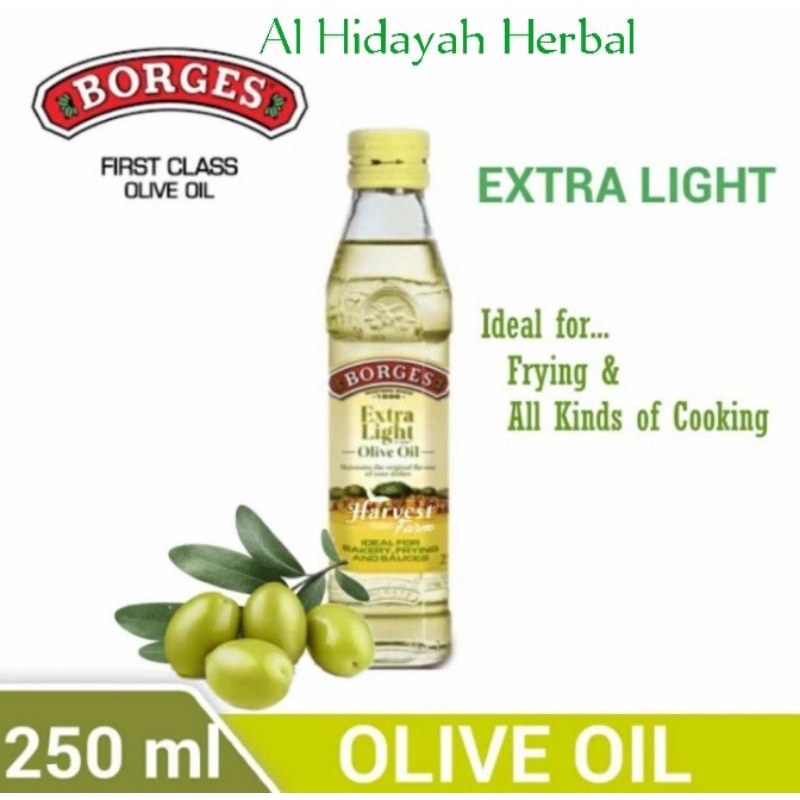 

Borges Extra Light Olive Oil 250ml (Minyak Zaitun)