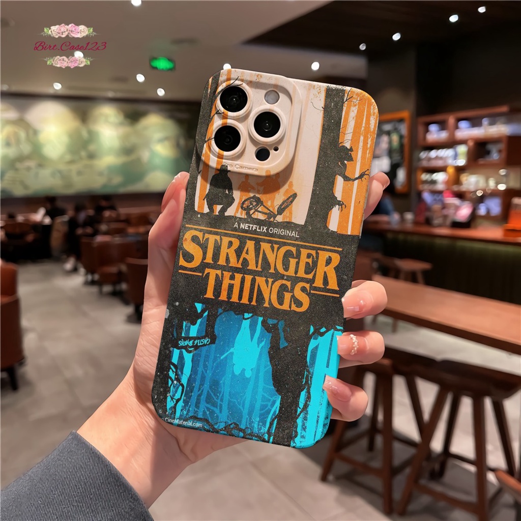 CUSTOM CASE SOFTCASE SILIKON PROCAMERA STRANGER THINGS CUSTOM SAMSUNG J2 PRIME A04 A04S A23 A13 A20 A30 A03S A50 A50S A30S A03 BC6937