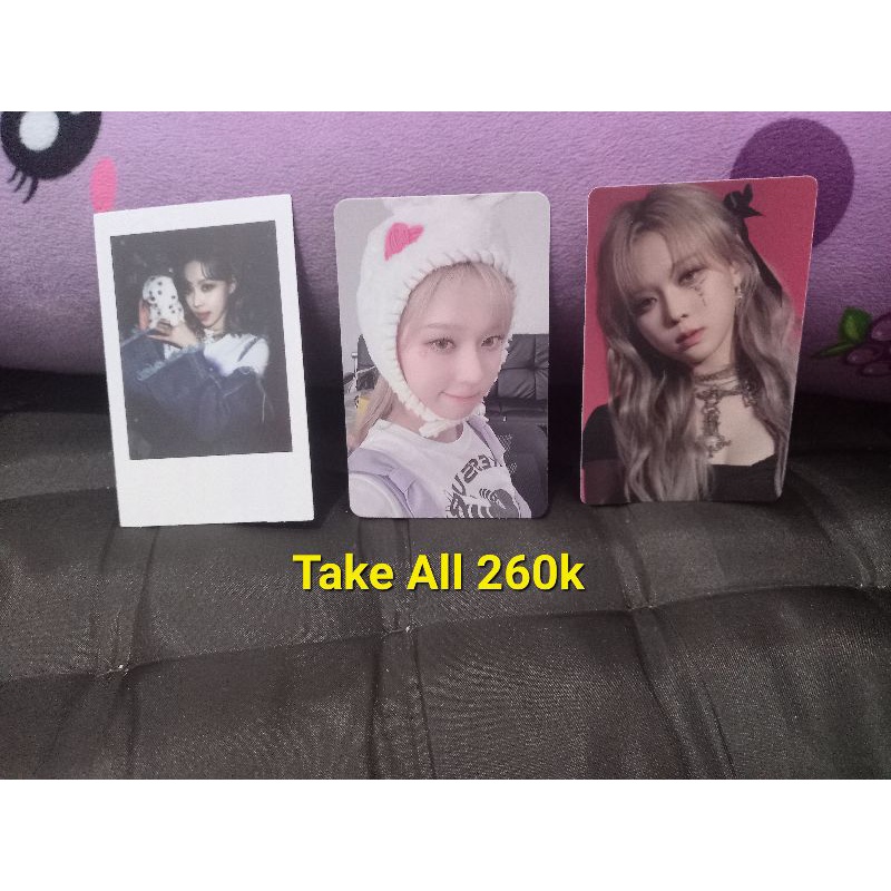 (Booked) Photocard Aespa Winter Set (PC Wintter Bunny Hottracks + Pola Winter Real World )