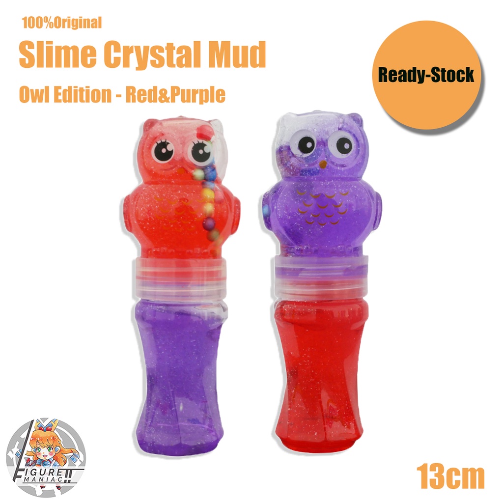 Mainan Anak - Slime OWL Edition Import Premium Slime Lucu Cute Slime Aman Crystal Mud Galaxy Mud