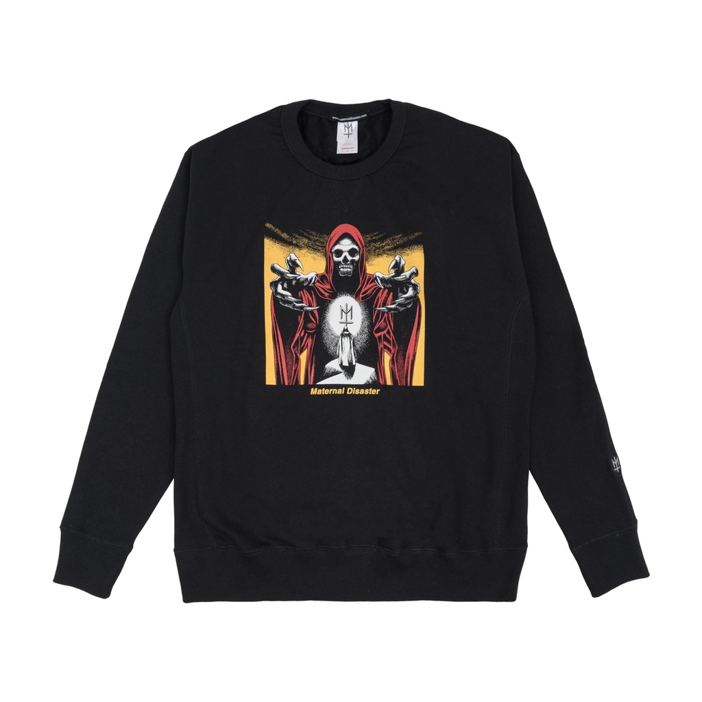 CREWNECK MATERNAL "KULTO" BLACK ORIGINAL