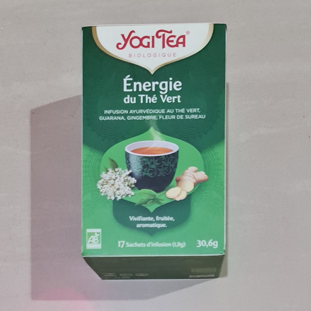 Yogi Tea Organic Energy du The Vert / Green Energy 17 x 1.8 Gram