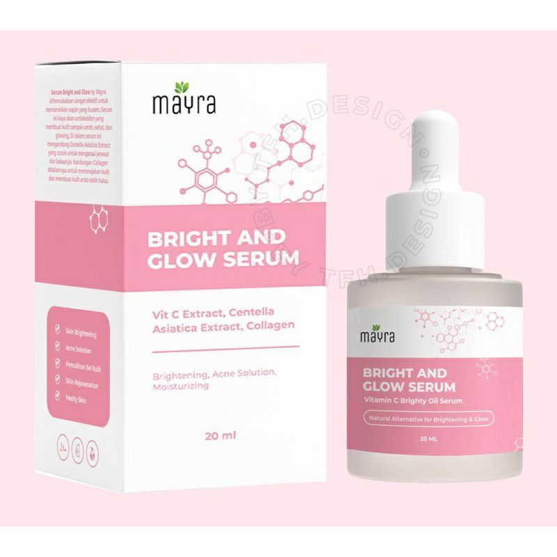 ‼️READY‼️SERUM WAJAH MAYRA BRIGHTENING GLOW / SERUM BRIGHT&amp; GLOW / SERUM PEMUTIH