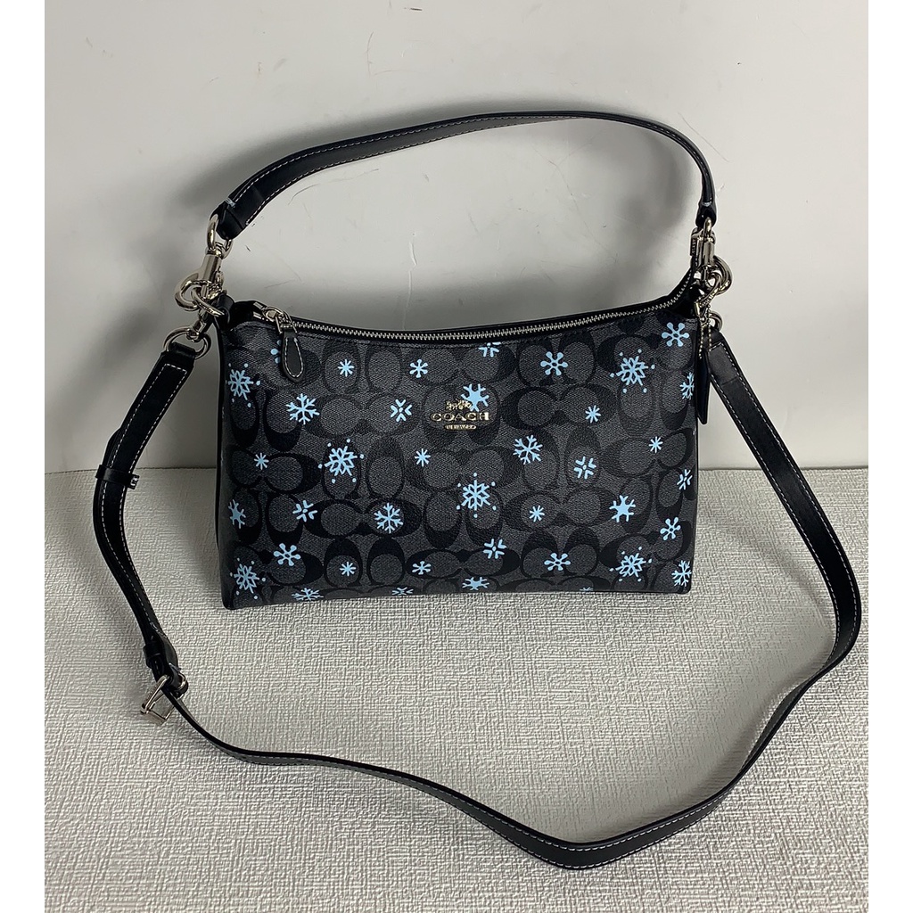 Coach original CE586 snow underarm bag shoulder bag half moon bag handbag messenger bag 586  byb