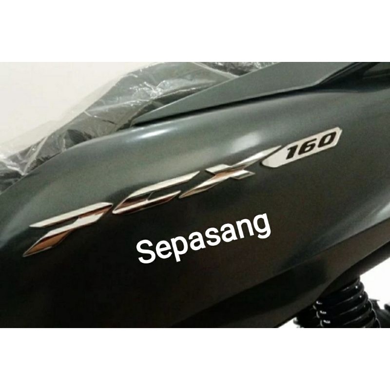 stiker timbul emblem 3D Kaku tebal PCX, HONDA,Sayap honda