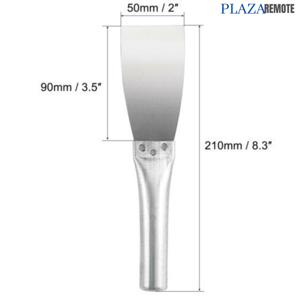 KAPE BAJA 2 / 3 INCH TAJAM PENGKIKIS FULL STAINLESS ANTI KARAT