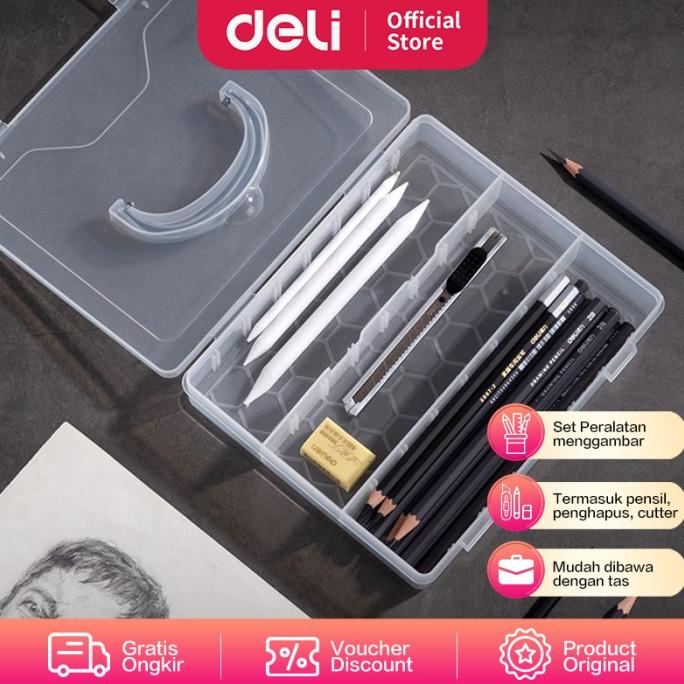 

Nusign Art Set / Set Peralatan Menggambar Terlengkap 5821X