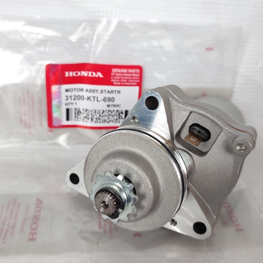 DINAMO MOTOR ASSY STARTER SUPRA FIT NEW 31200-KTL-690