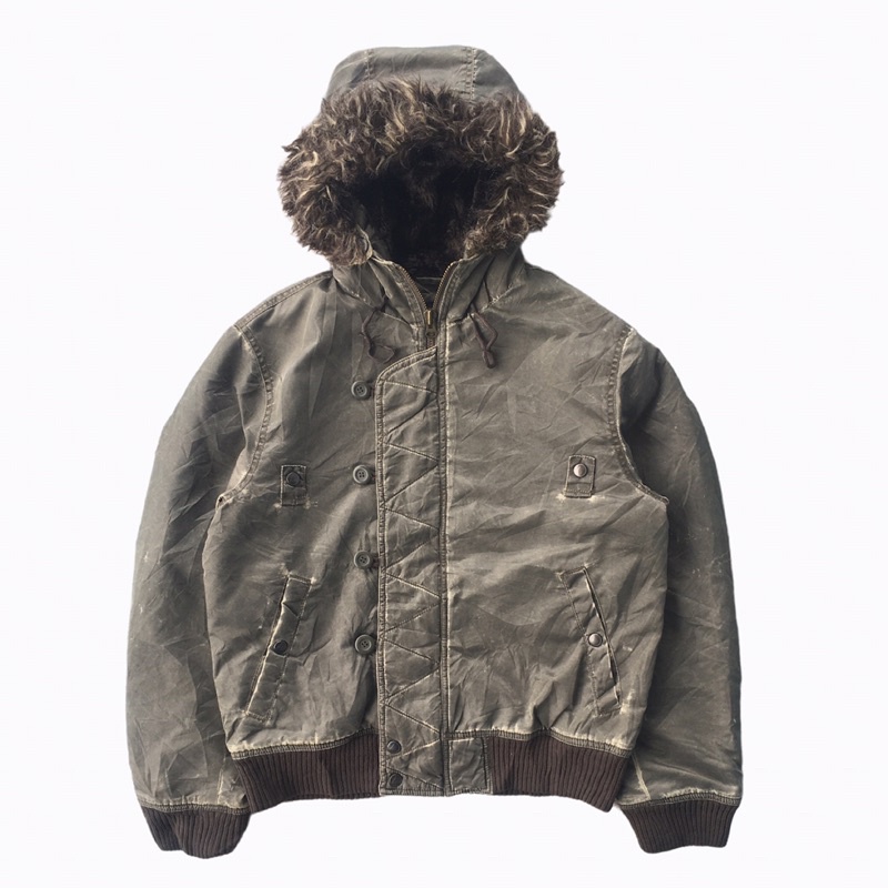 Vintage jaket / Jaket Airwalk / jaket parka / jaket / jaket motor / jaket bulu / jaket sherpa