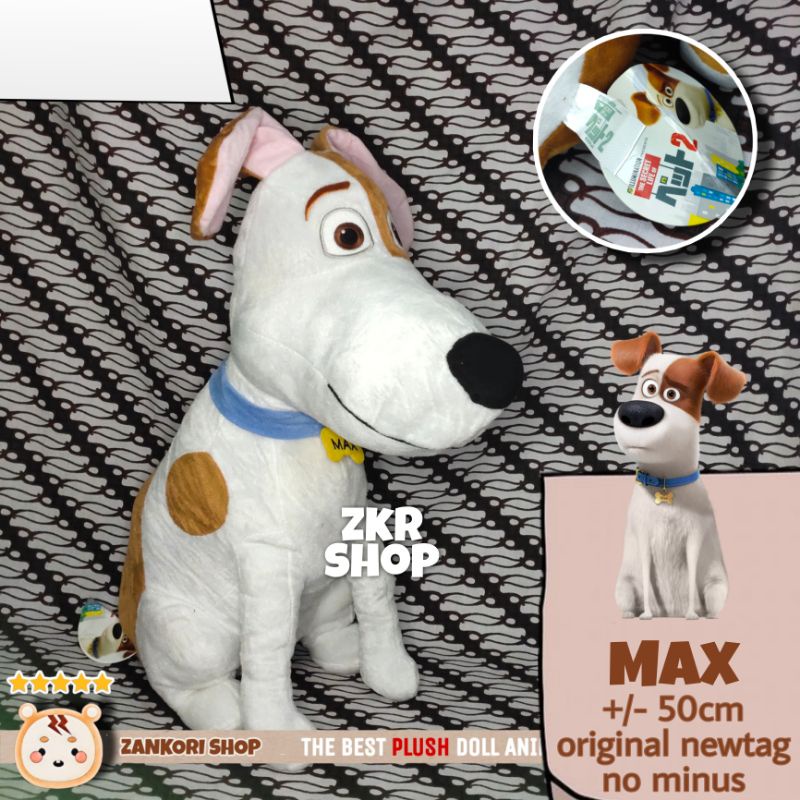 BONEKA THE SECRET LIFE OF PETS ORIGINAL (Max, Snowball, Chloe)