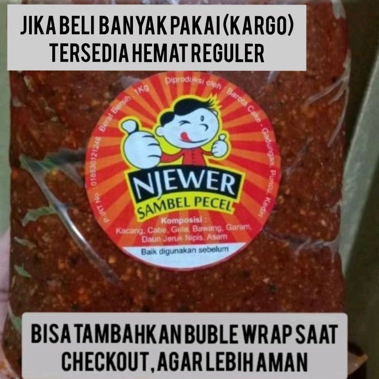 

SAMBEL PECEL NJEWER KEDIRI [1 kg] TERMURAH