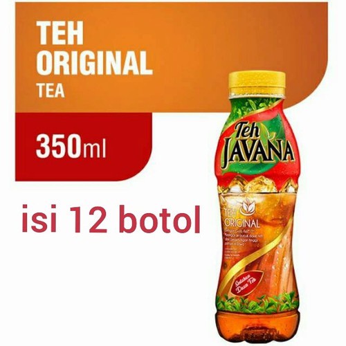 MINUMAN TEH JAVANA BOTOL 350ML 1 DUS = 12 PCS