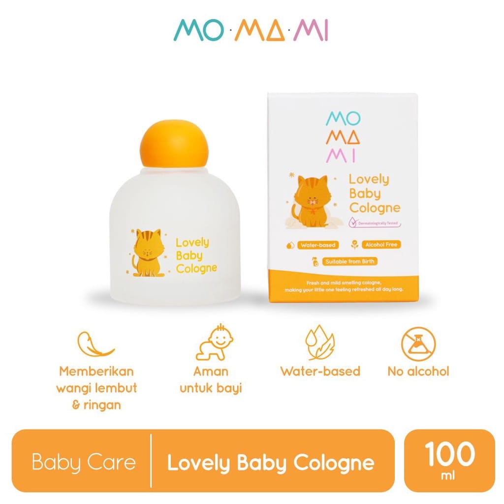 Momami Lovely Baby Cologne / Parfum Bayi - 100ml
