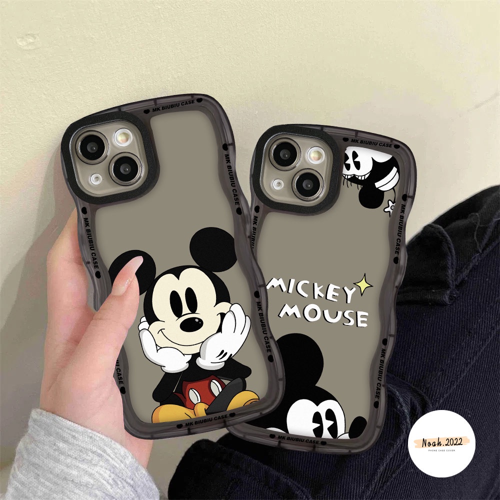 Case Oppo A17 A17K A16 A16s A16K A16E A77 A57 A55 A15 A15s A53 A33 A12 A12E A76 A96 A54 A74 A7 A5s A3s A5 A9 A11K Reno 8Z 8 7Z 7 6 5 TPU Cheetah Mickey Wave Edge Soft Sarung