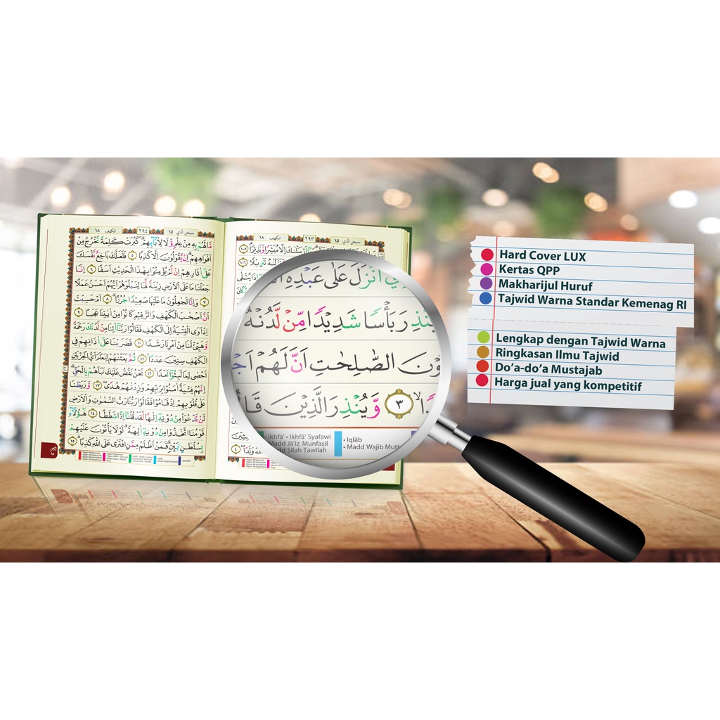 Al Quran Al Amzar Utsmani Tajwid Non Terjemah Cahaya Quran