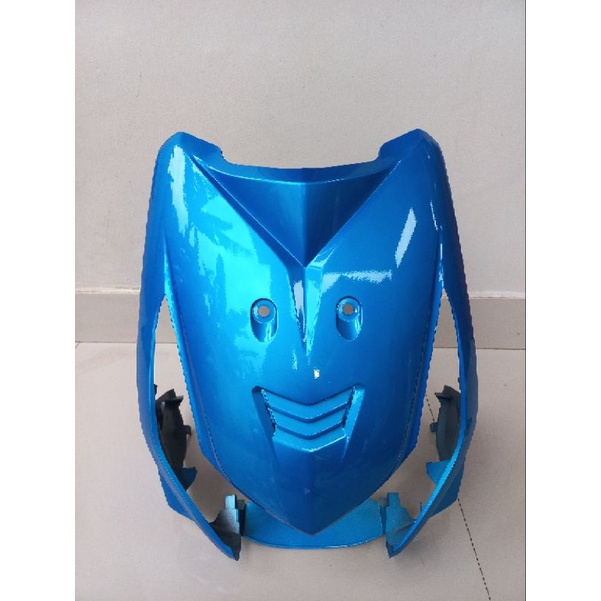 Tameng Depan Beat Karbu Biru