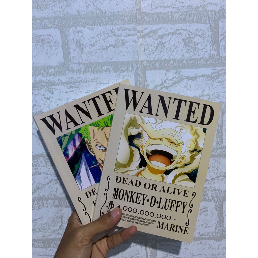 

NoteBook Bounti One Piece full Kru Mugiwara, Softcover A5 Polos/Garis