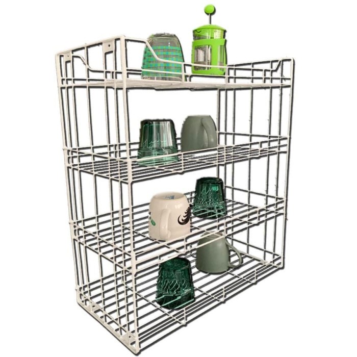 Rak Rak Gelas 4 Susun