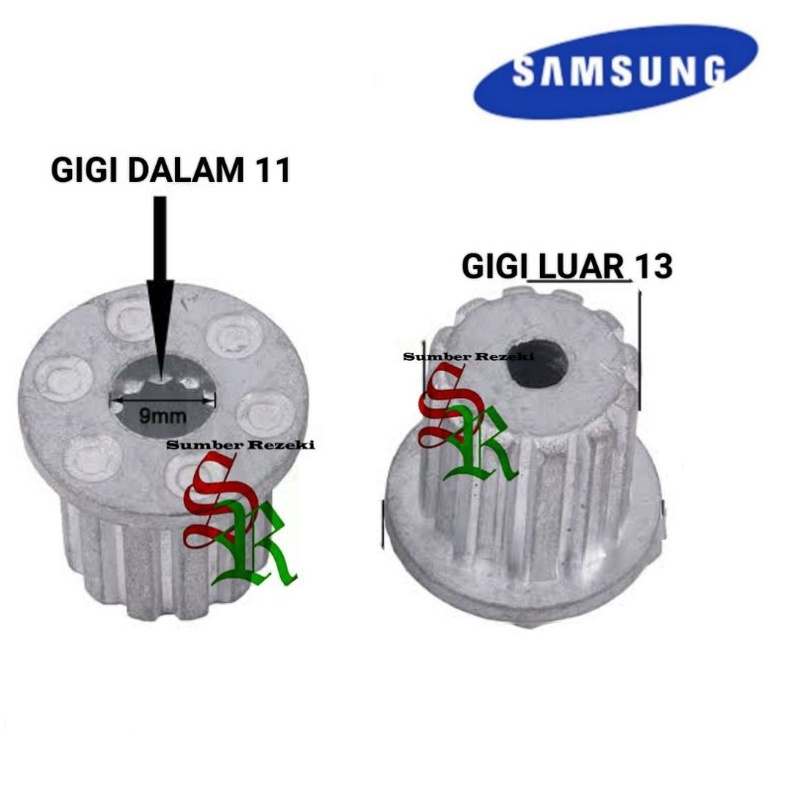 Inti Pulsator Mesin Cuci Samsung Gigi 11