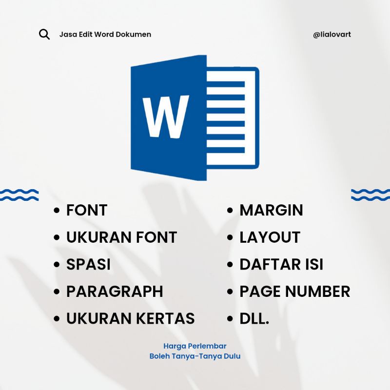 Jasa Edit Dokumen Word