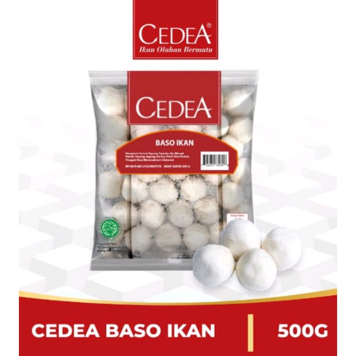 

Cedea Baso Ikan Besar 500g