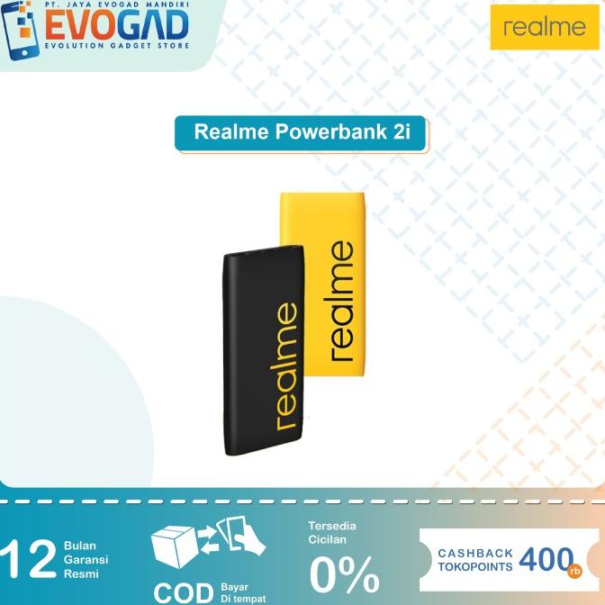 Realme Powerbank 2I 10000Mah Quick Charge Dual Output Original