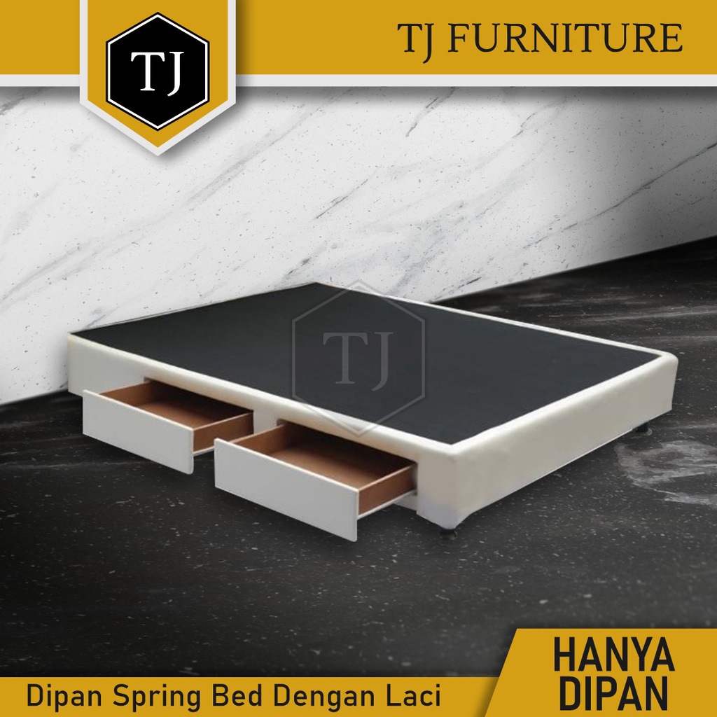 Dipan / Divan / Ranjang / Tempat Tidur / Springbed Dengan 2 Laci Samping