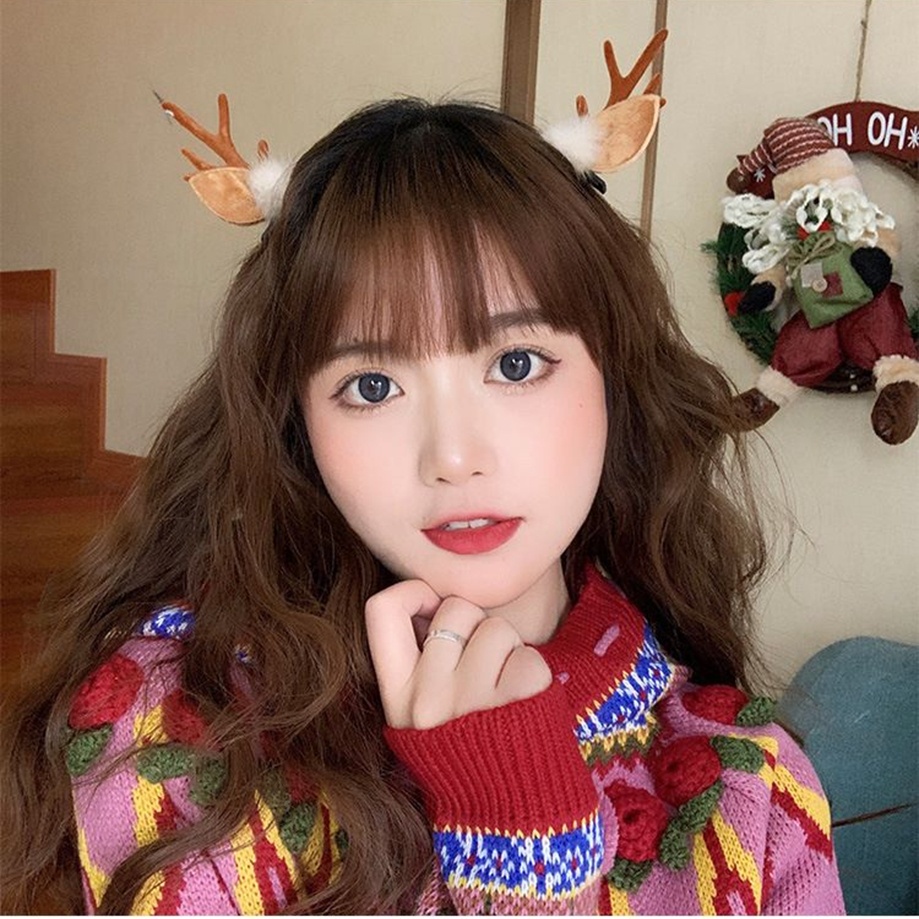 Bando Bandana Natal Jepit Rambut Natal Aksesoris Hiasan Natal Wanita Dewasa Dan Anak Anak Berkualitas Original Import