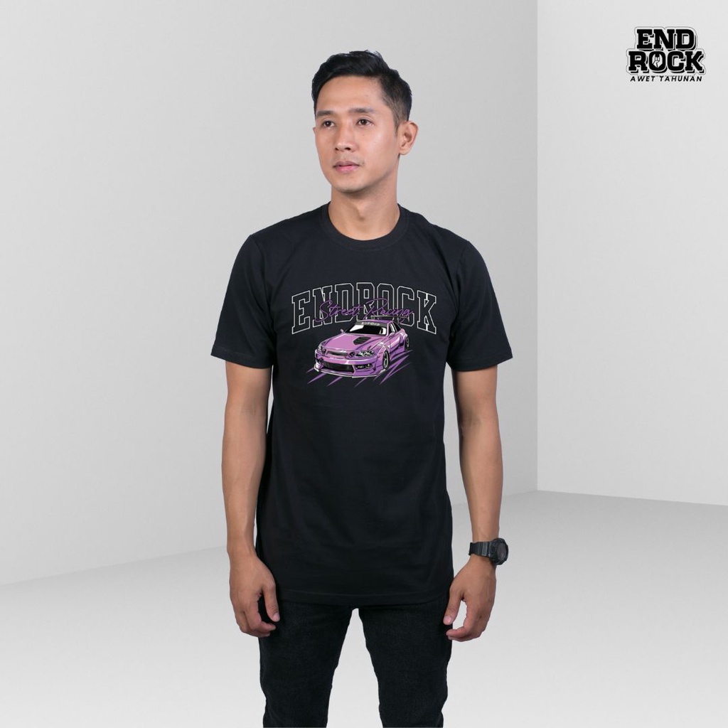 Kaos Distro Original Endrock Tema Street Racing