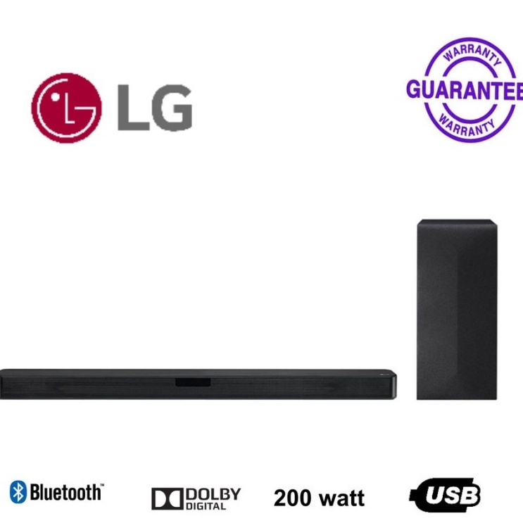 LG Soundbar SL4 Bluetooth Carbon woofer speaker