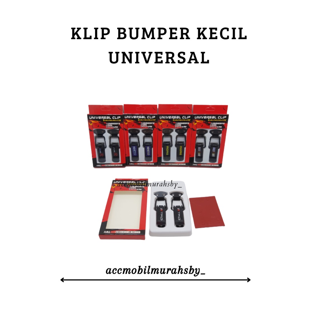 Universal Klip Small Clip Bumper Quick Release Klip Bemper Mobil Kecil