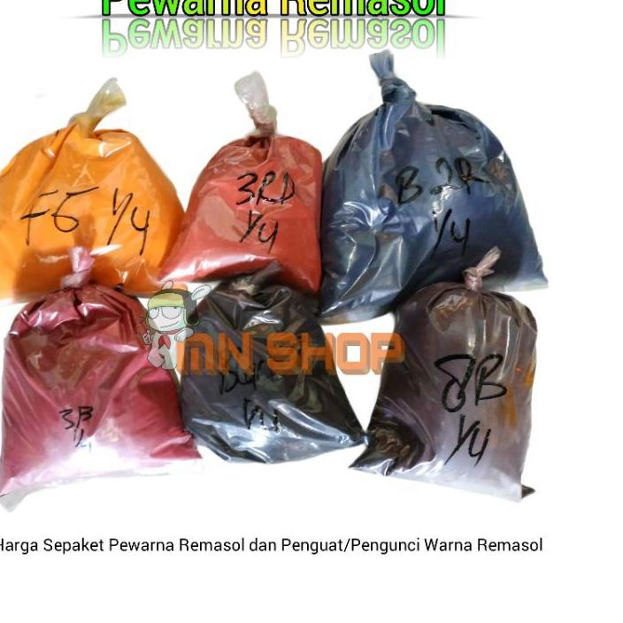 50Gram Remasol Batik Pewarna Remasol Plus Penguat/Pengunci Warna
