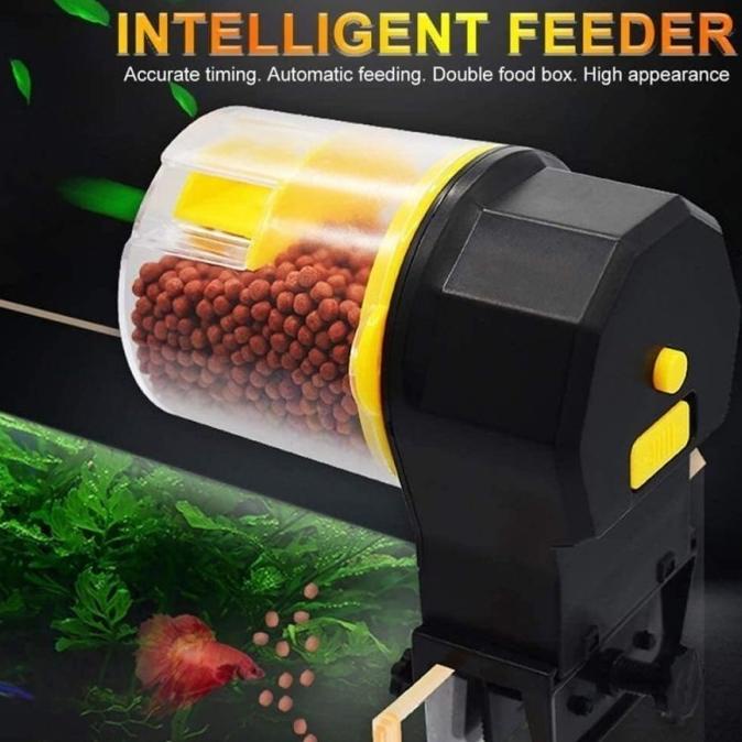 

TS226 Dispenser Makanmatis Fish Feeder Timer Automatic Fish Food